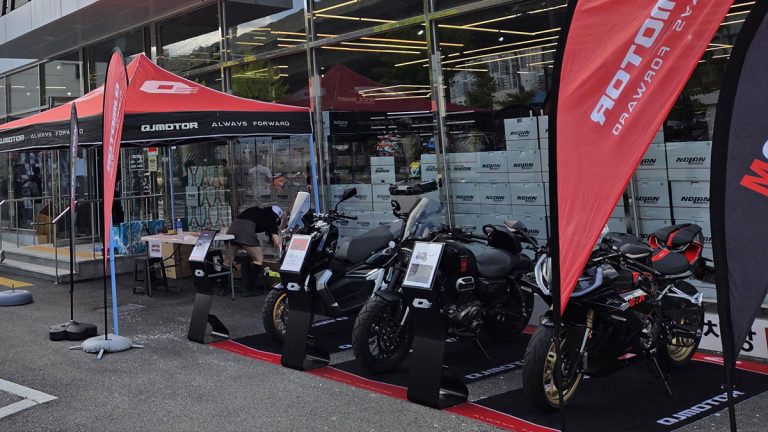 QJMOTOR 울산·부산 라이더들과 함께한 전 차종 시승 행사 성료